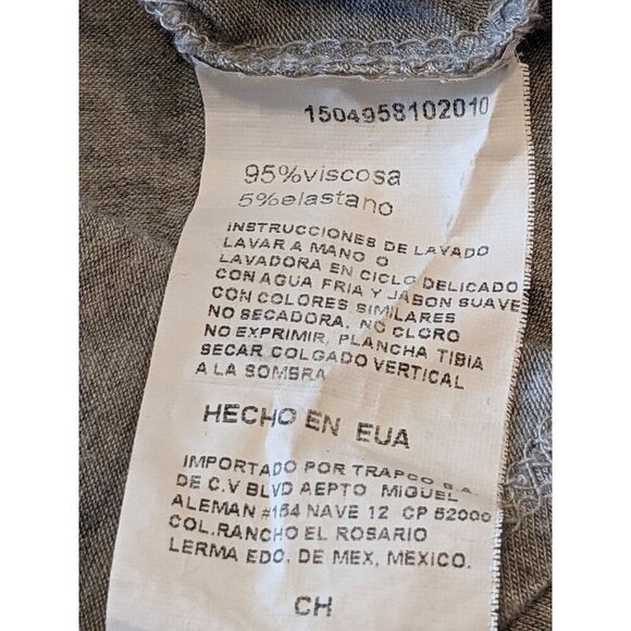 Womens Long Sleeve T Shirt Size Small Gray Every Day Is A Good Day For Champagne - Picture 7 of 7